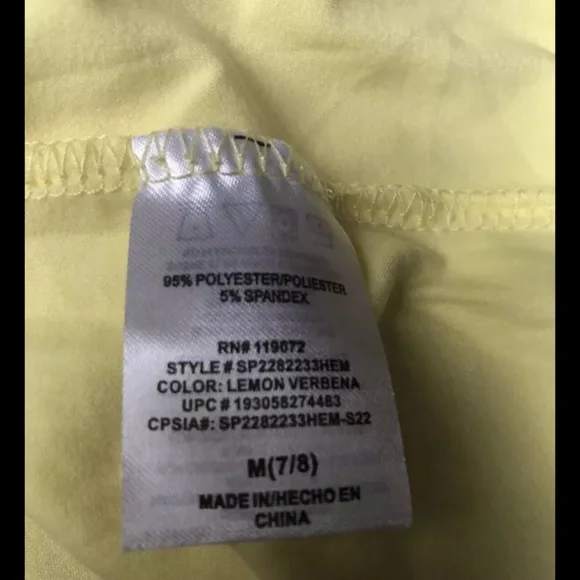 Hello Kitty Girls Lemon Yellow Soft Dress Size Medium (7-8) NWT - Picture 9 of 9